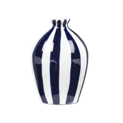 Tall Striped Bud Vase
