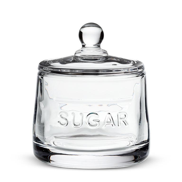 Classic Glass Sugar Pot