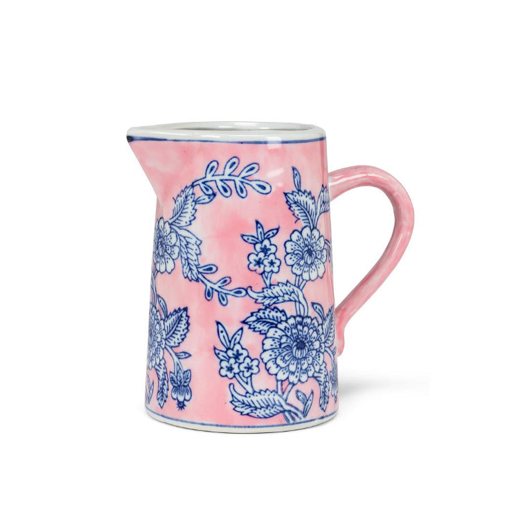 Small Floral Pink Jug