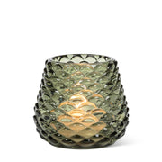 Small Pinecone Tealight Holder in Green