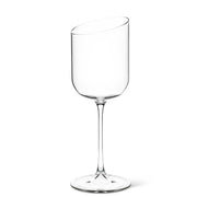 Angle Cut Goblet Clear