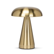 Metallic Mushroom LED Light in Gold