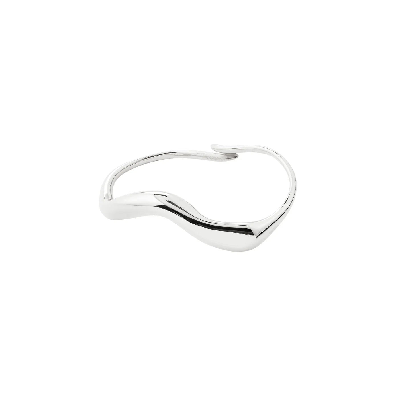 Evon Double Waterproof Ring in Silver by Pilgrim