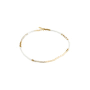 Alison Bracelet in White & Gold by Pilgrim