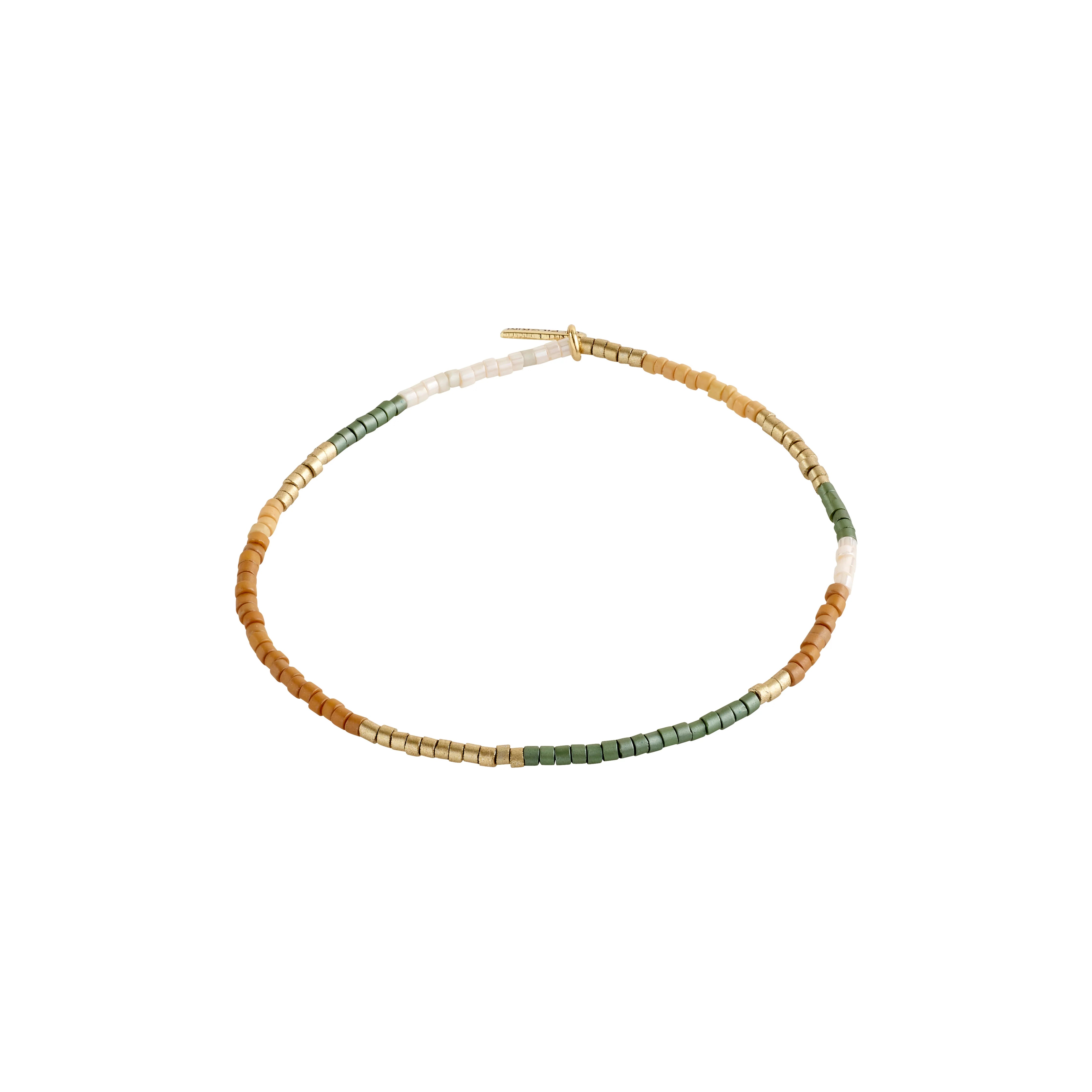 Alison Bracelet in Brown & Gold by Pilgrim