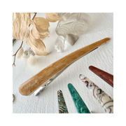 Ibis Extended Bird Beak Gold Hair Claw by Pika & Bear