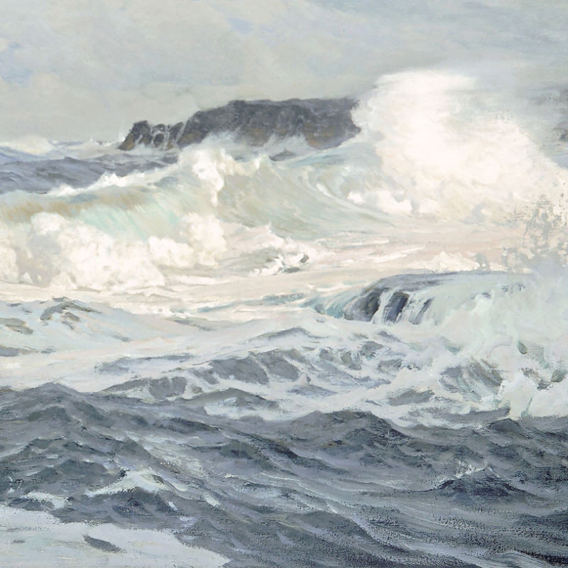 Southwesterly Gale - 40"x25"