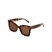 Confidential Brown Tortoise Sunglasses by Z Supply