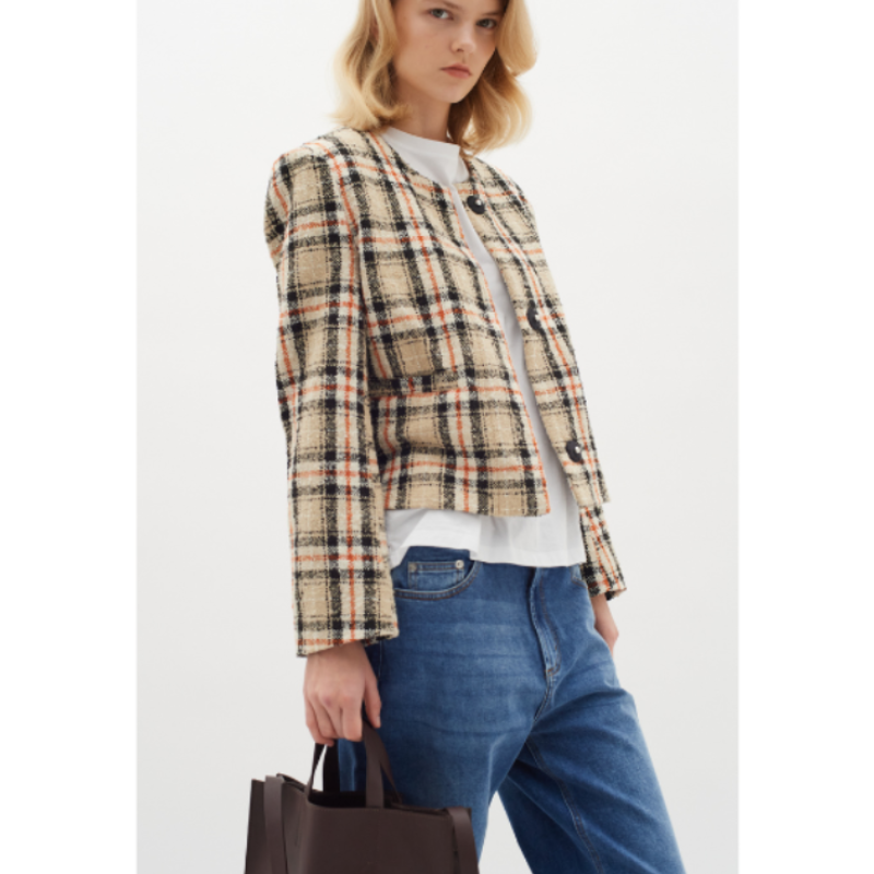 Kamie Jacket in Vanilla by InWear