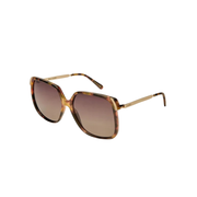 Riviera Brown Tortoise Gradient Sunglasses by Z Supply