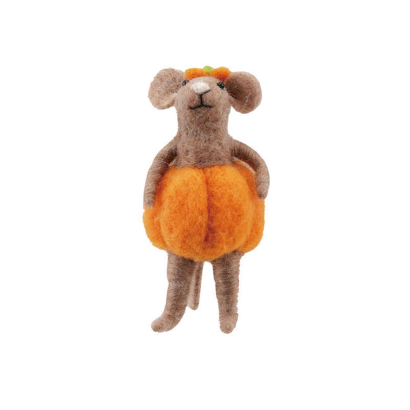 Polly Pumpkin Halloween Mouse