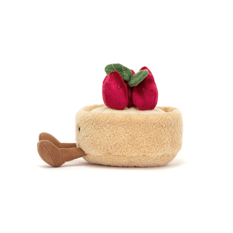 Jellycat Amuseables Fleurette Tarte Aux Fraises
