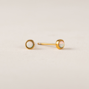 Waterproof Opal Studs Earrings by Lover's Tempo
