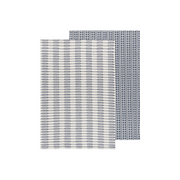 Adobe Dishtowel in Midnight Blue Set of 2