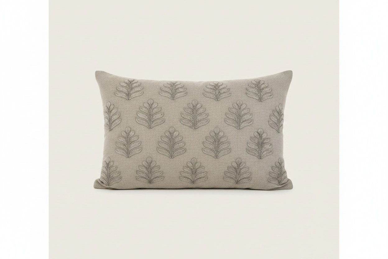 Fog Orchard Pillow 16"x24"