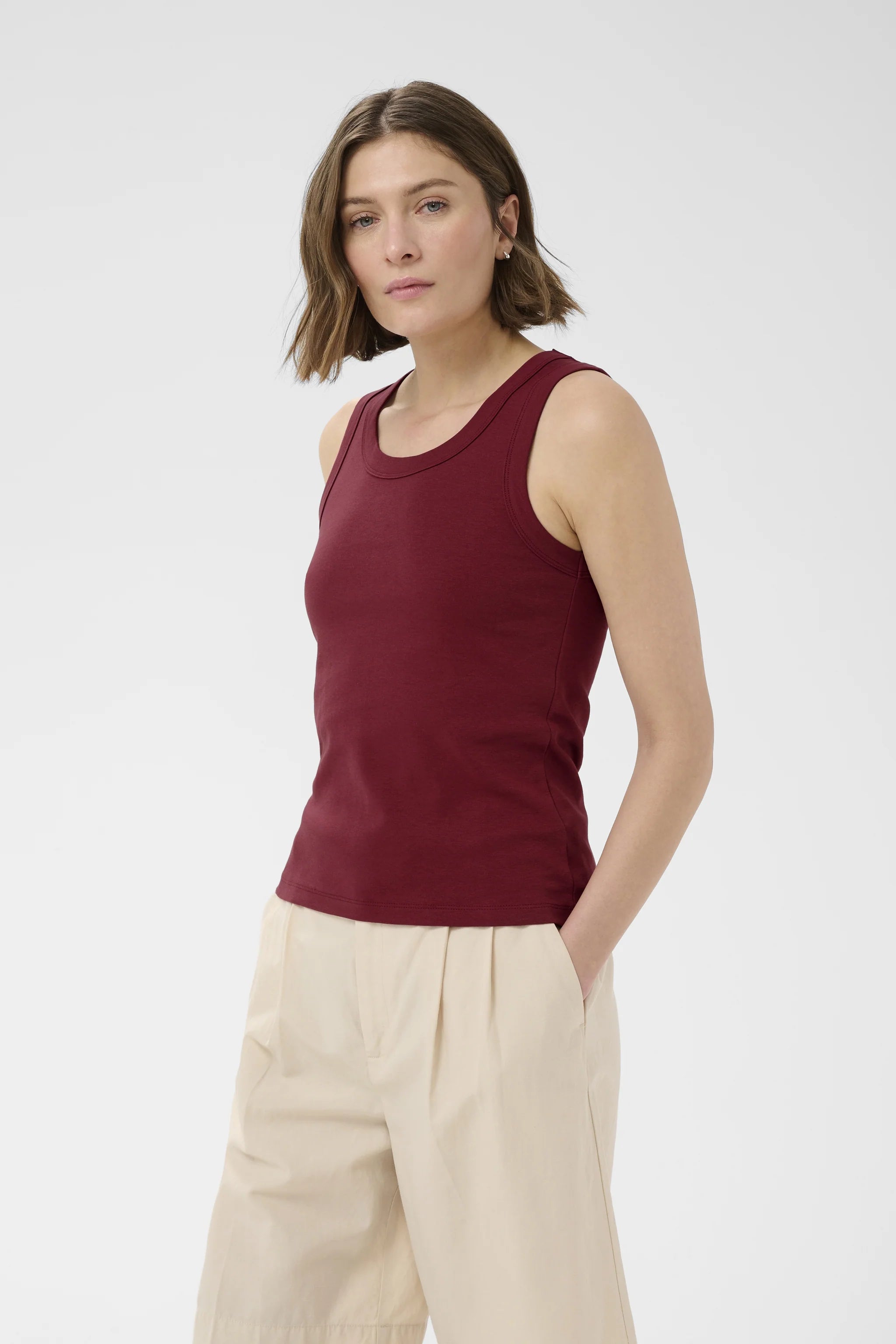 Bessy Tank in Burnt Russet by Part Two