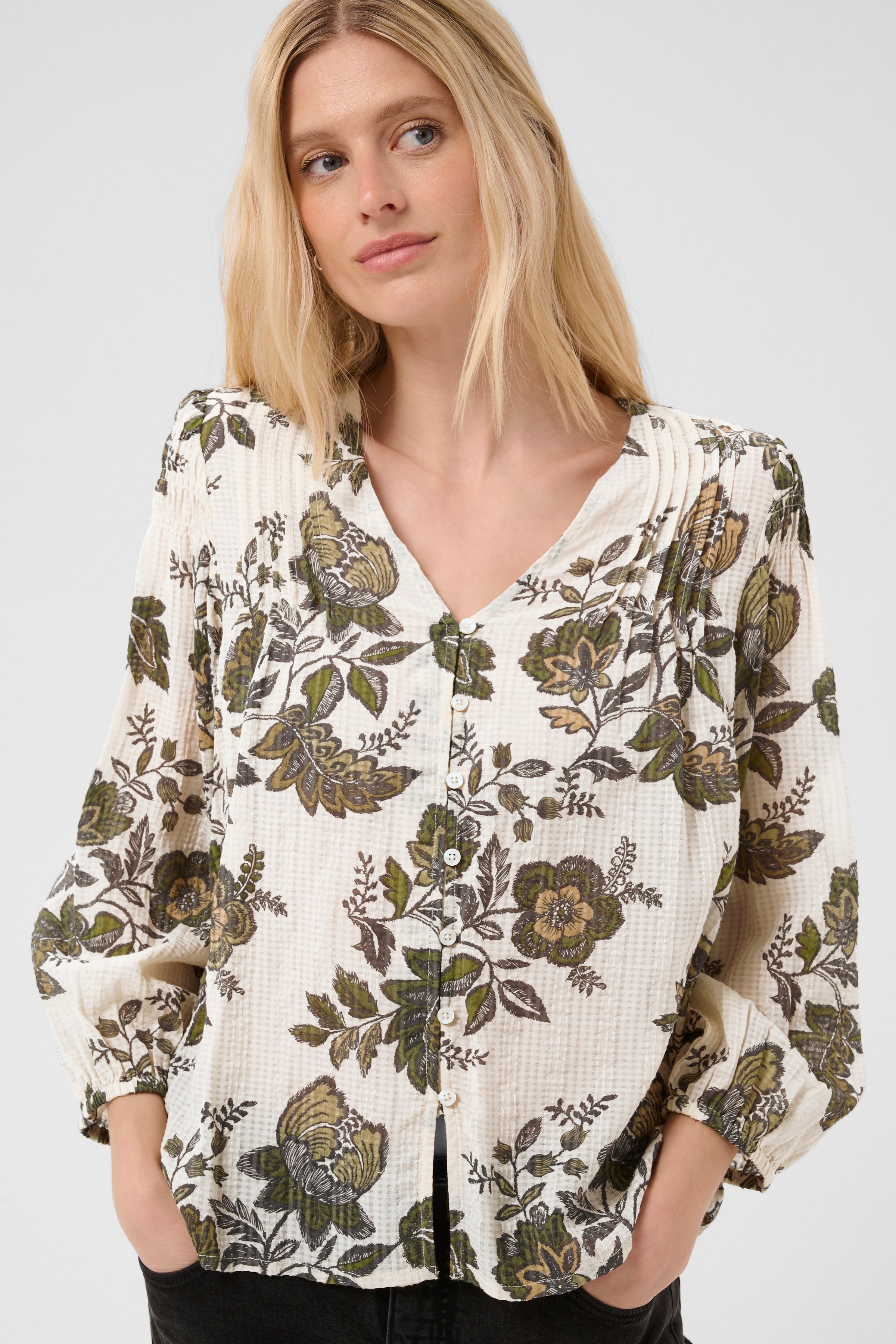 Dolli Blouse in Flower Print by Part Two