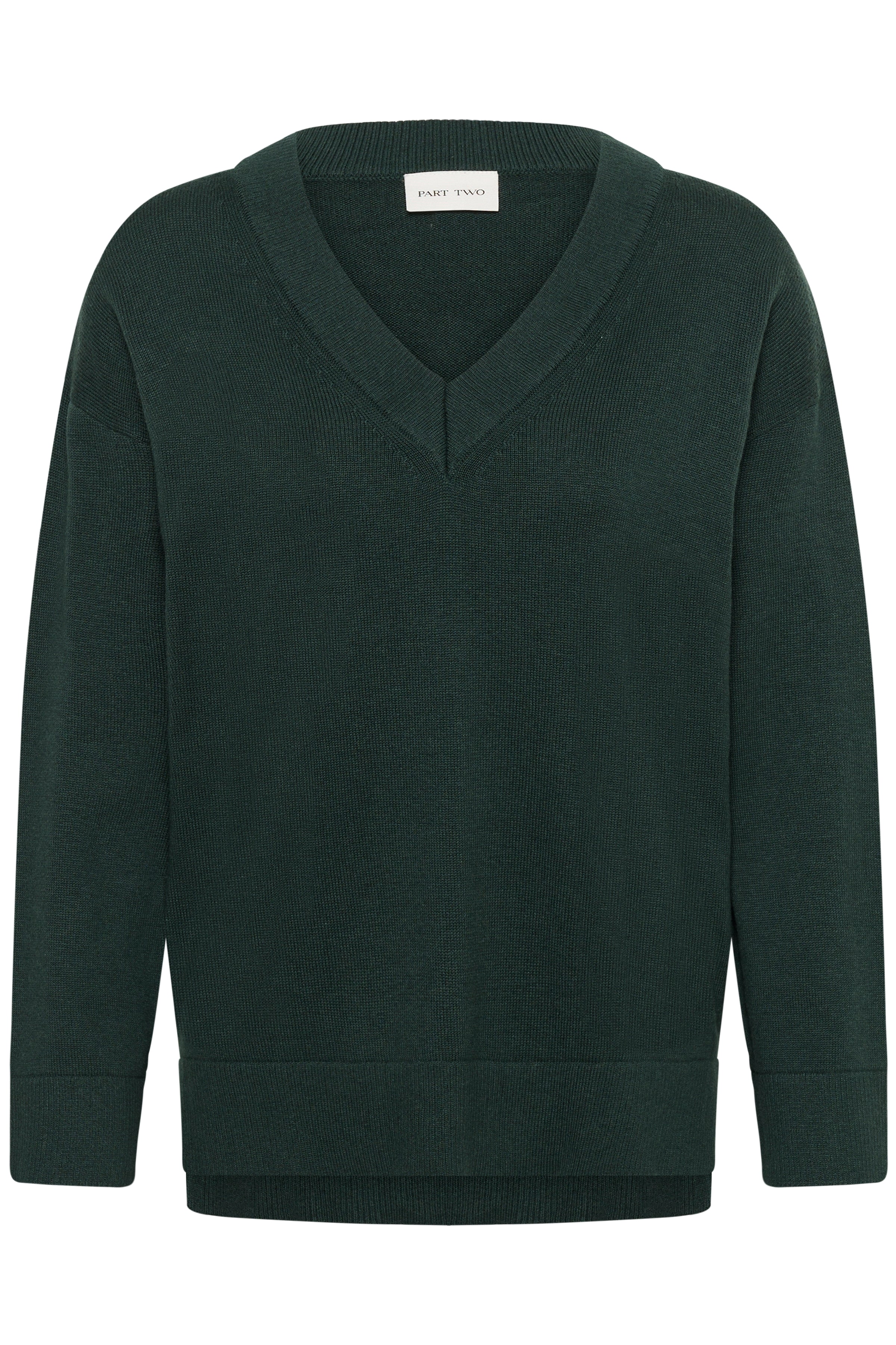 Charlin Cashemere Blend Pullover in Green Gables by Part Two