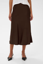 Lodisa Skirt in Dark Oak by Saint Tropez