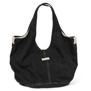 Slouchy Tote in Black