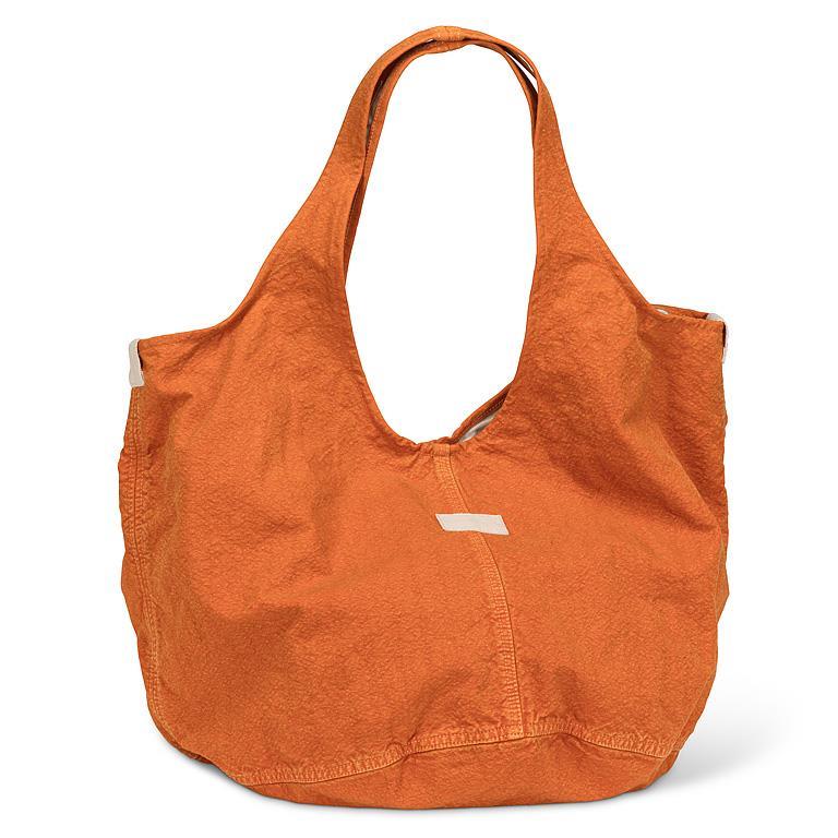 Slouchy Tote in Orange