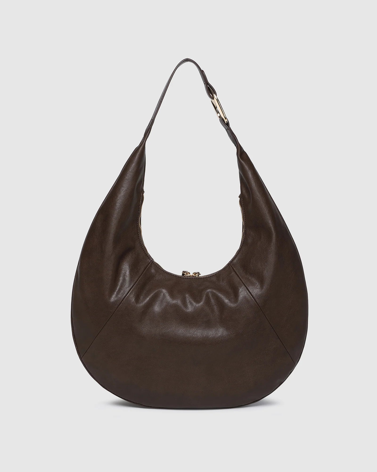 Billie Shoulder Bag in Chocolate by Louenhide