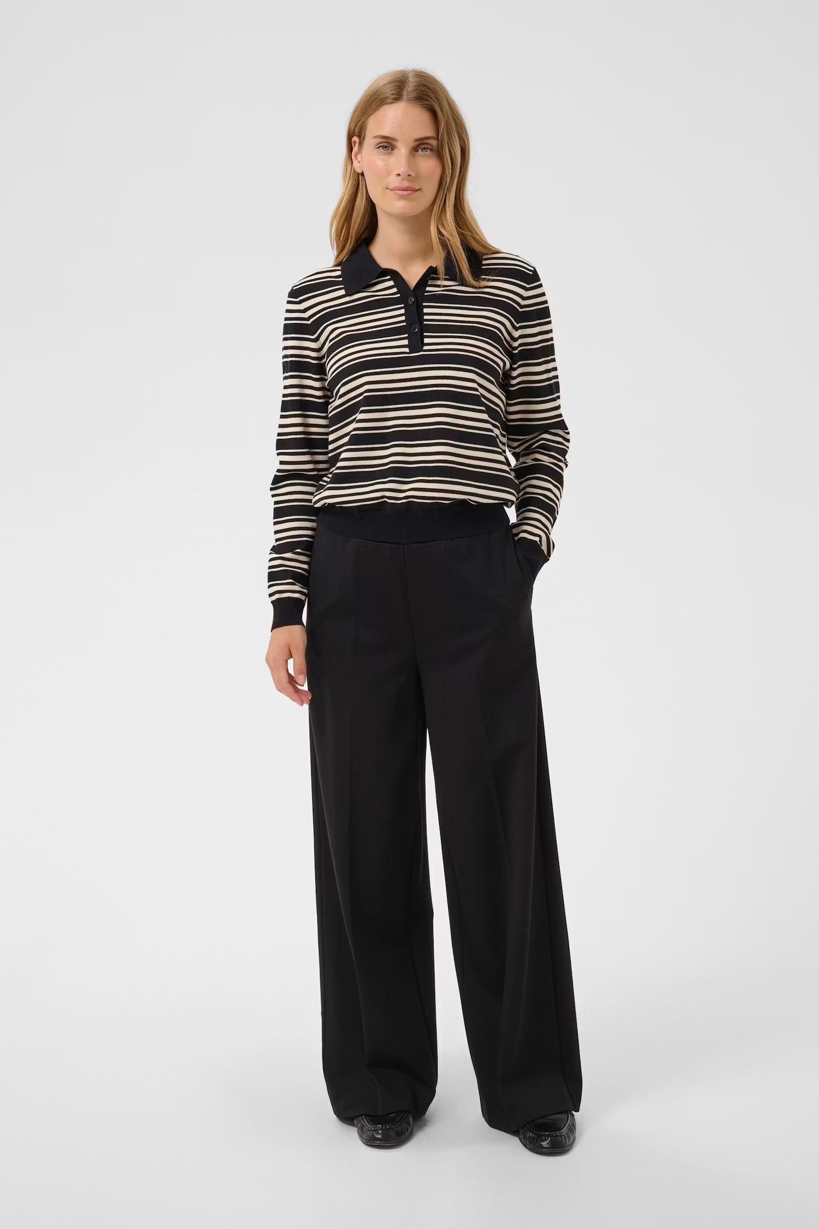 Concia Pant in Black by Part Two