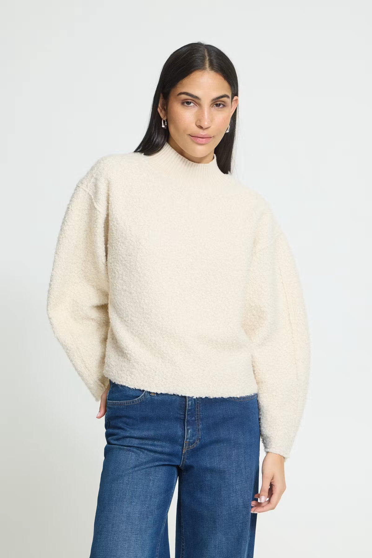 Curley Sweatshirt in Birch by ICHI