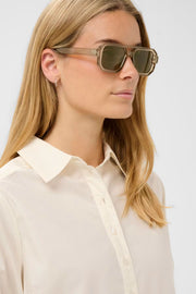 Abida Sunglasses in Toasted Coconut by Part Two