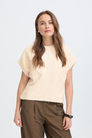 Omea Slipover in Birch Melange by b.young