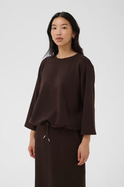 Chelsey Sweatshirt in Mole by Part Two