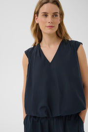 Didi Top in Dark Navy by Part Two