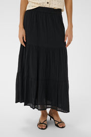 Raafa Skirt in Black by Saint Tropez