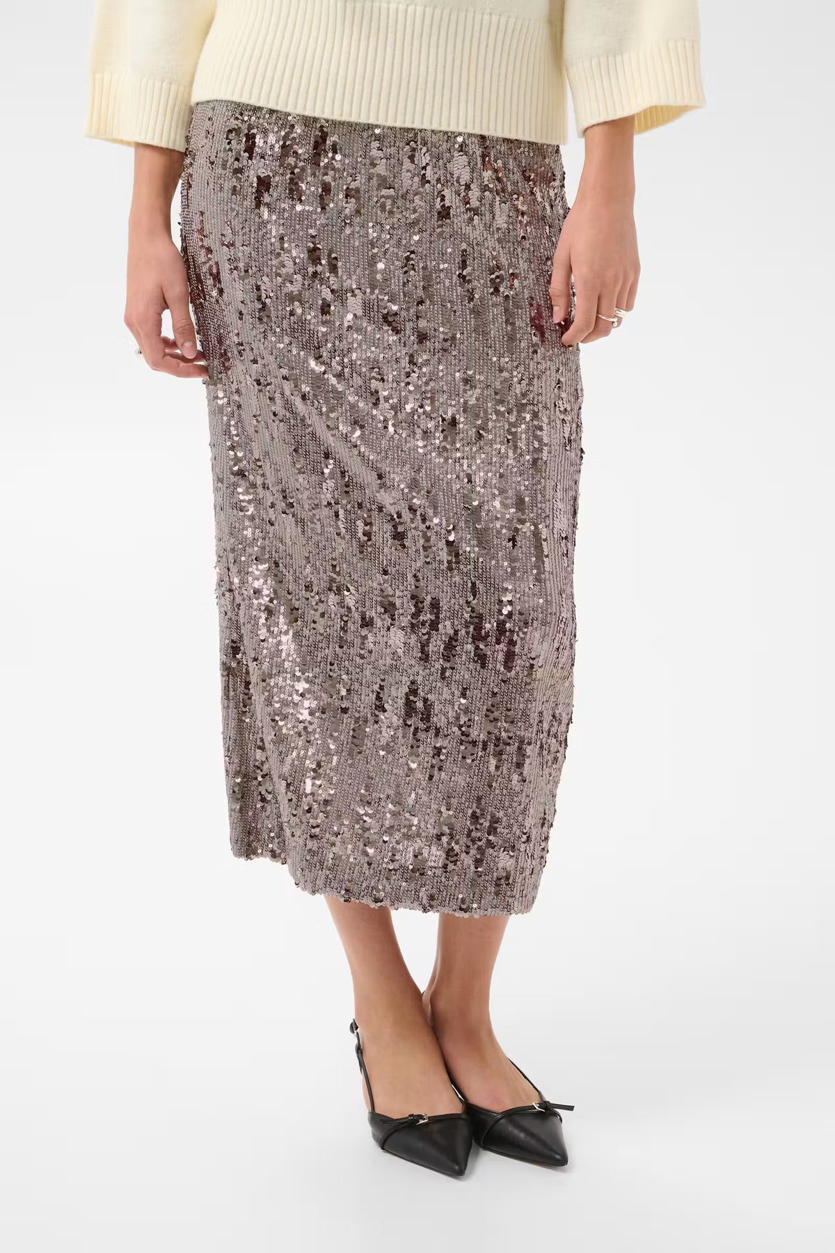 Ultrea Skirt in Gun Metal by Saint Tropez