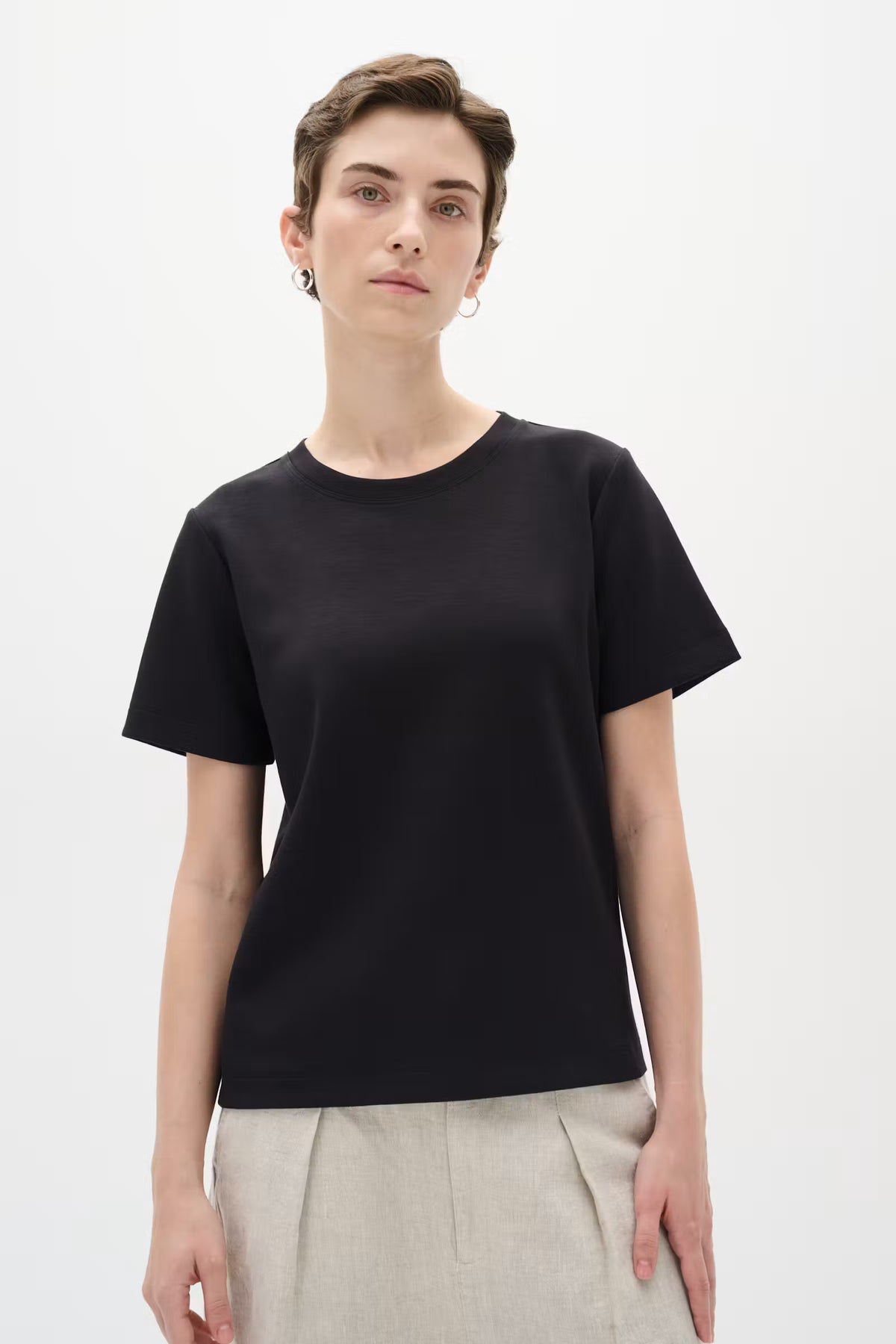 Vincent Karmen T-Shirt in Black by InWear