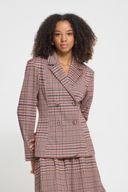 Kate Check Blazer by ICHI