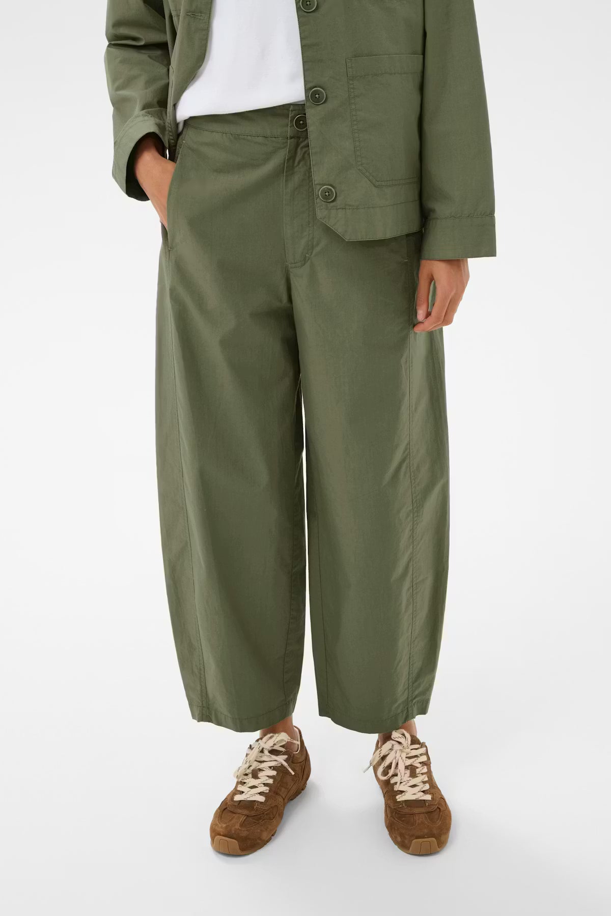 Atimas Pant in Smokey Olive by Part Two