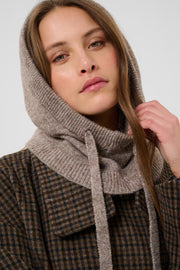 Alullu Hood in Iron Melange by Saint Tropez
