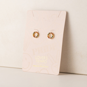 Pride Riot Rainbow Halo Stud Earrings by Lover's Tempo