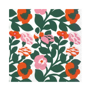 GREEN ORANGE Marimekko Lunch Napkins