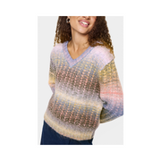 Mirabel Knit Sweater in Urban Chic Melange by Saint Tropez