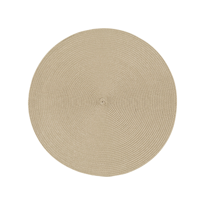 Disko Placemat in Light Taupe