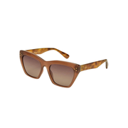 Park Ave Taupe Tortoise Gradient Sunglasses by Z Supply