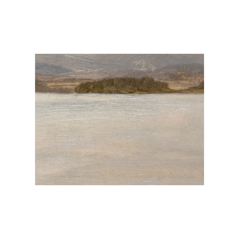 Hudson River School - Lake Katahdin 1870 - 18"x14"