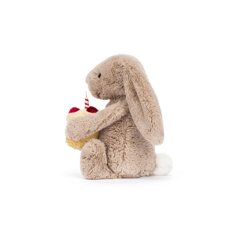 Jellycat Amuseables Bashful Beige Bunny Birthday