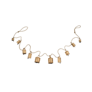 Rustic Bell Garland Small