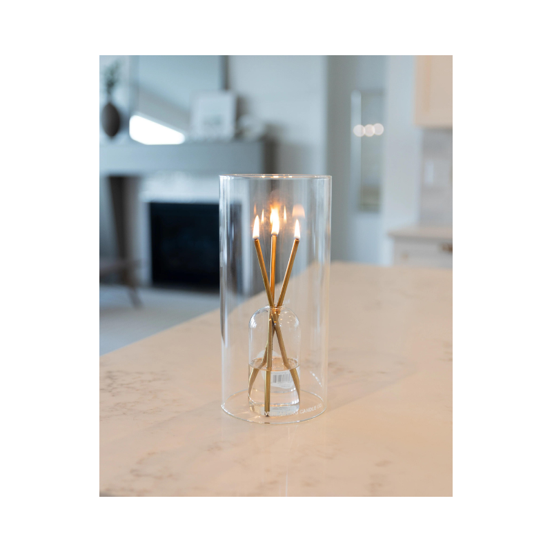 Bottomless Hurricane Vase by Everlasting Candle Co.