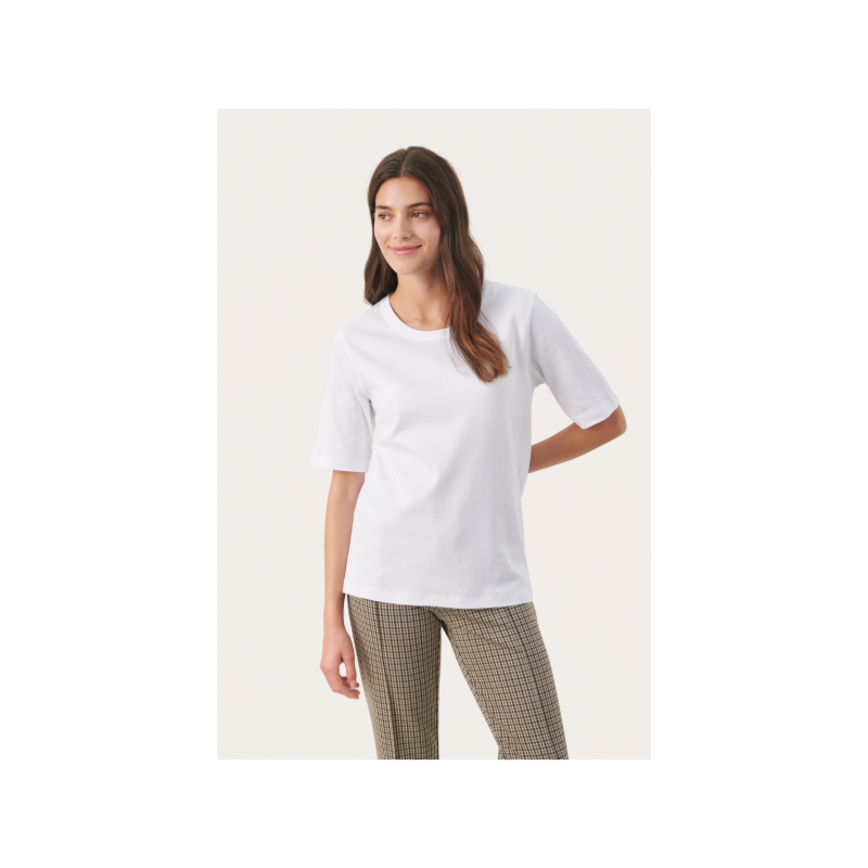 Ratana Tee in Bright White by Part Two