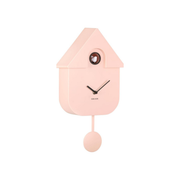 Karlsson Modern Cuckoo Clock in Soft Pink