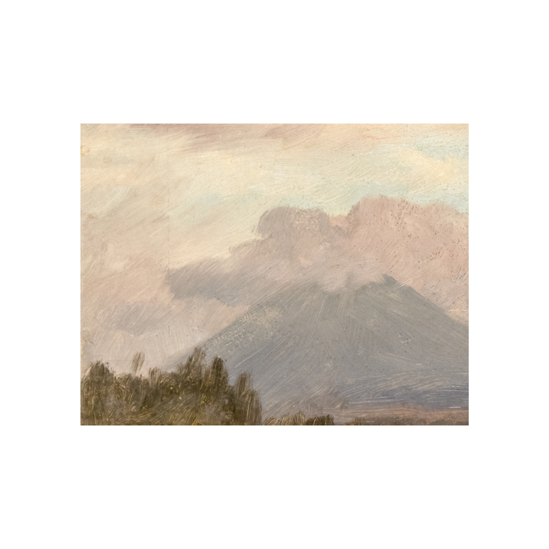 Hudson River School - Lake Katahdin 1870 - 18"x14"